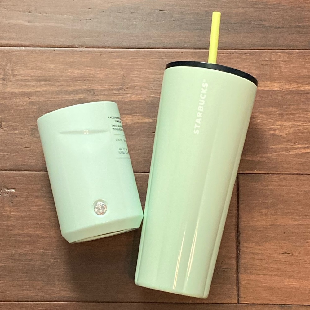 Starbucks Mint Green SS Hot / Cold Set